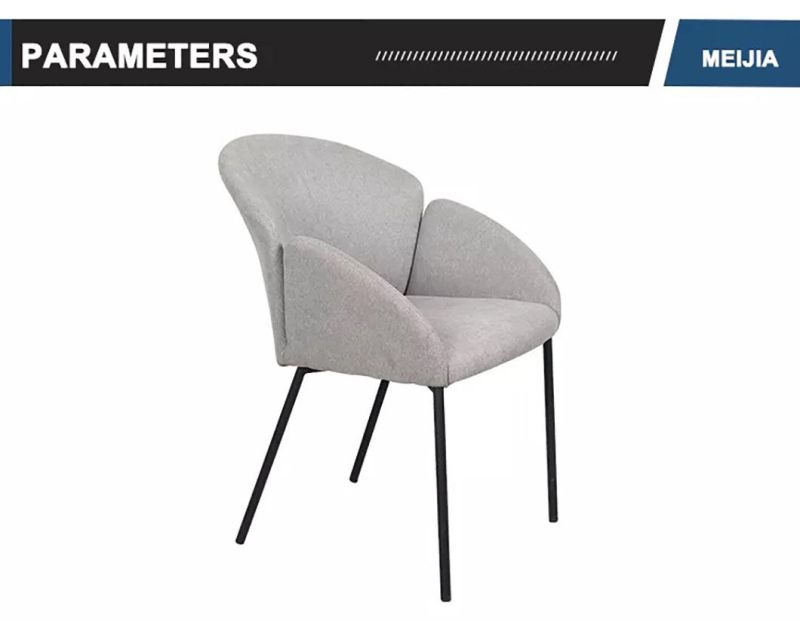 Comfortable Design in Line with Human Body Structure Luxury Modern Dining Chairs Velvet Dining Chair Furniture