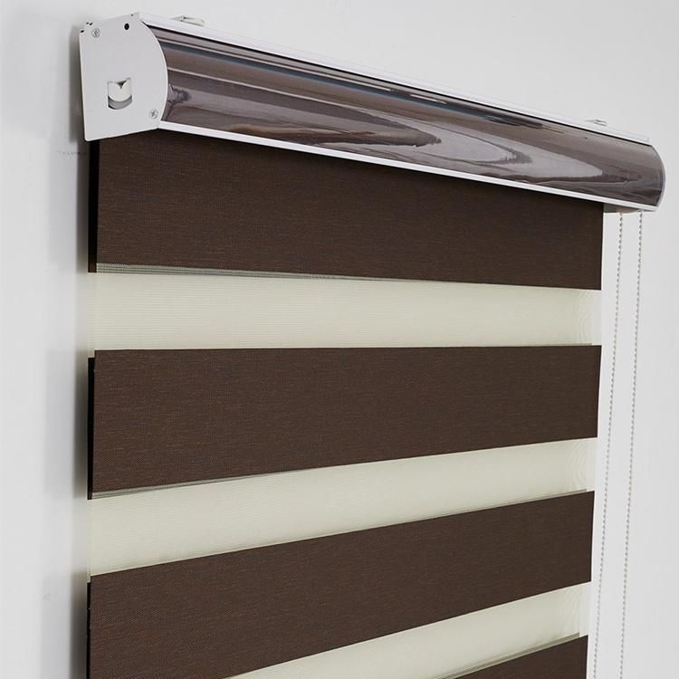 Double Layer Window Manual Chain Zebra Blinds