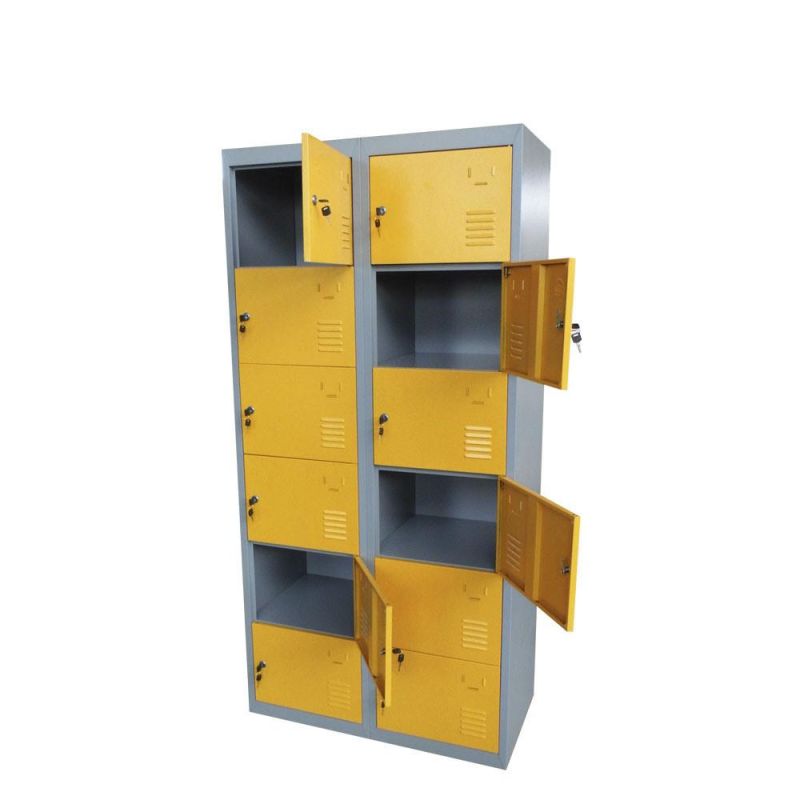 Yellow Low Price Metal Steel Locker