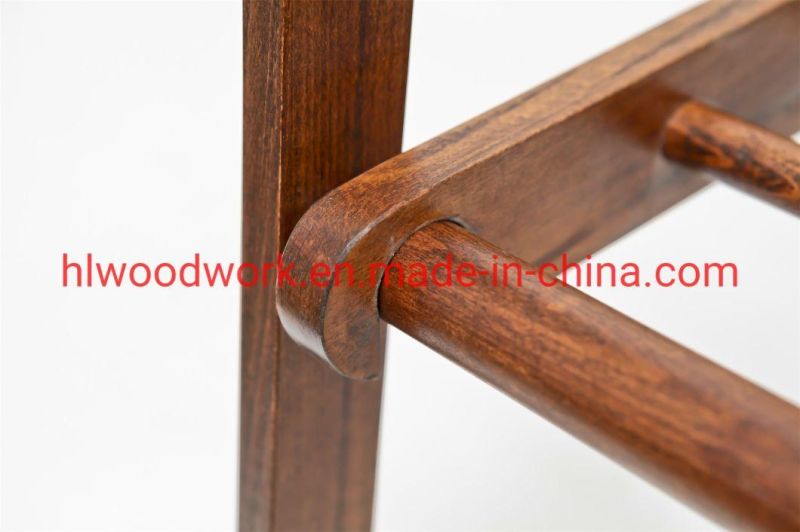 Beech Wood Stand Coat Rack Stand Hanger Foyer Furniture Brown Color Fence Style Living Room Coat Rack Office Furniture