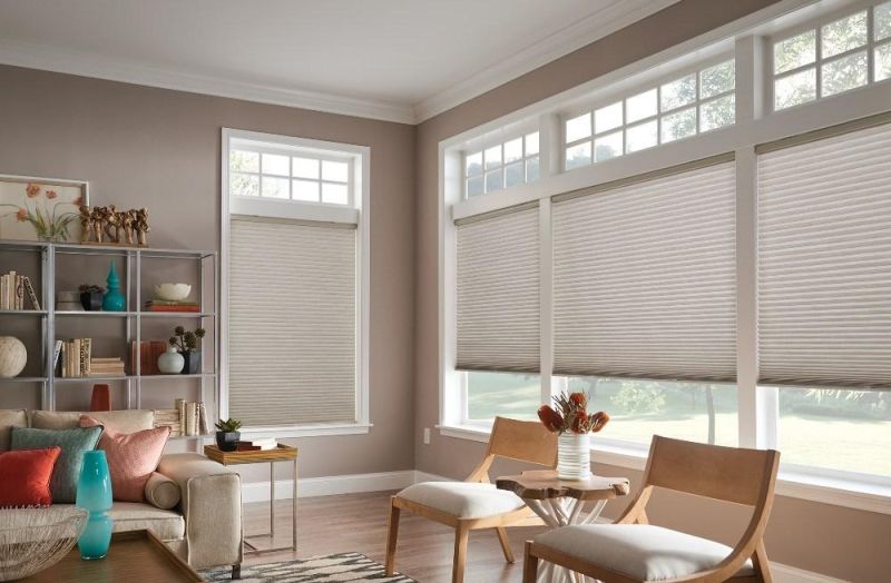 Day and Night Honeycomb Blinds, Double Cellular Honeycomb Shade Curtain