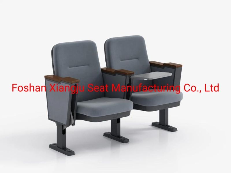 2021 New Design Plastic Auditorium Chairs with Arms for Theater Hall