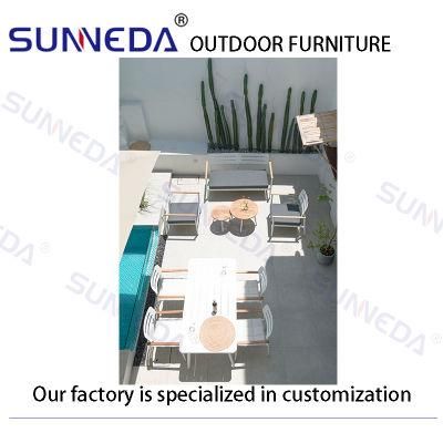 Outdoor Garden Furniture Sets Dining Patio Sun Aluminum Chair Sets