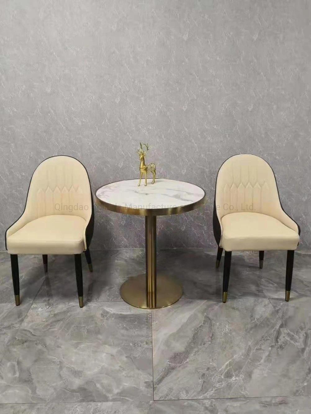 Commercial New Product Dining Room Restaurant Furniture Modern Comfortable Design Velvet Shell Dining Chair with Metal Frame