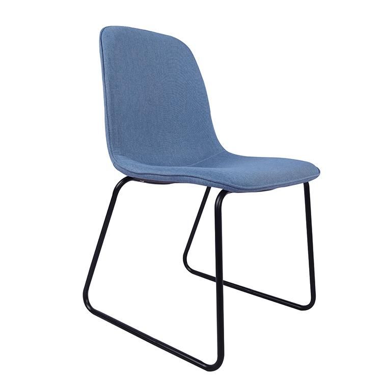 Factory Promotion Price Hotsale Fabric Dining Chair with Popular Design for Home Using