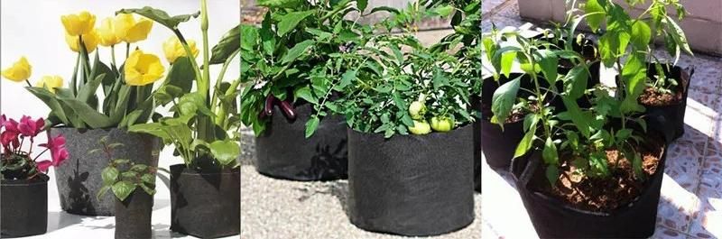 Extra Large Fabric Raised Planting Bed Round Raised Planter Garden Bed Bag for Herb Flower Vegetable