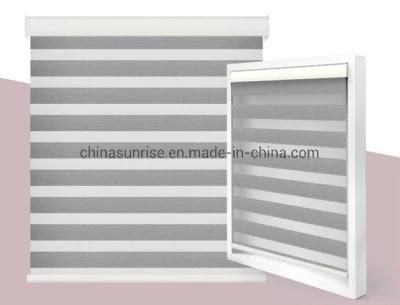 Fabric Roller Zebra Blinds for Window Sunscreen