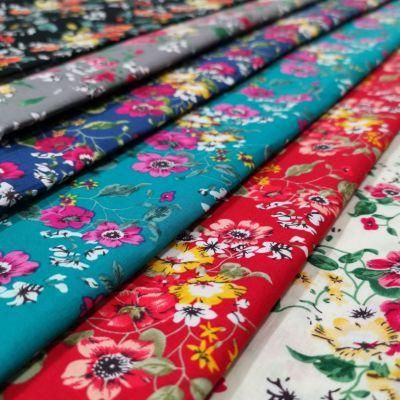 Textile Fashion 100 Cotton Poplin Woven Plain Printing Fabric for Home Textile and Garment Fabric and Furniture Fabric