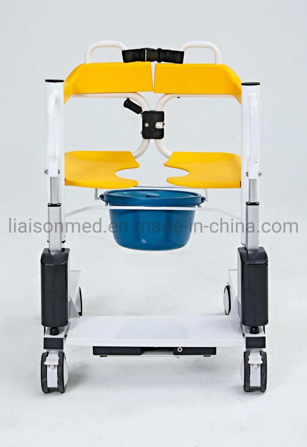 Mn-Ywj003 New Economical Manual Disabled Patient Lifting Nursing Patient Transfer Lift Chair