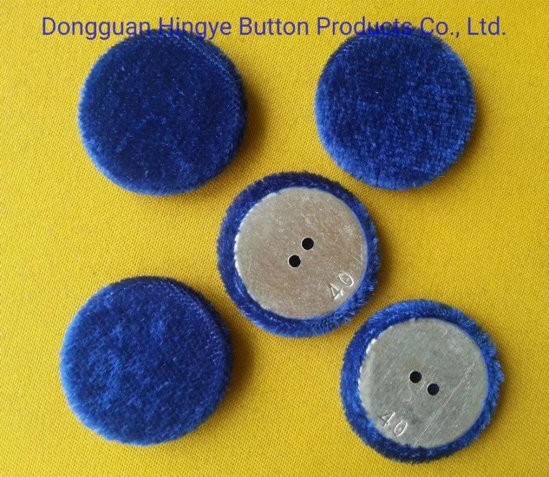 Fabric Covered Button Aluminum Fabric Cover Button Self Covered Button Shank for Furniture and Garment Clothes