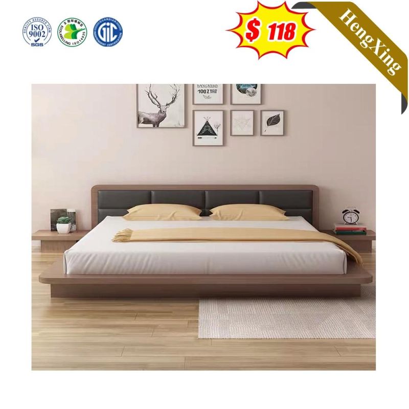 Unadjustable Simple Double Frame Folding Furniture Bedroom Bed