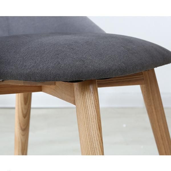 Fabric Soft Package Solid Wood Dining Chair