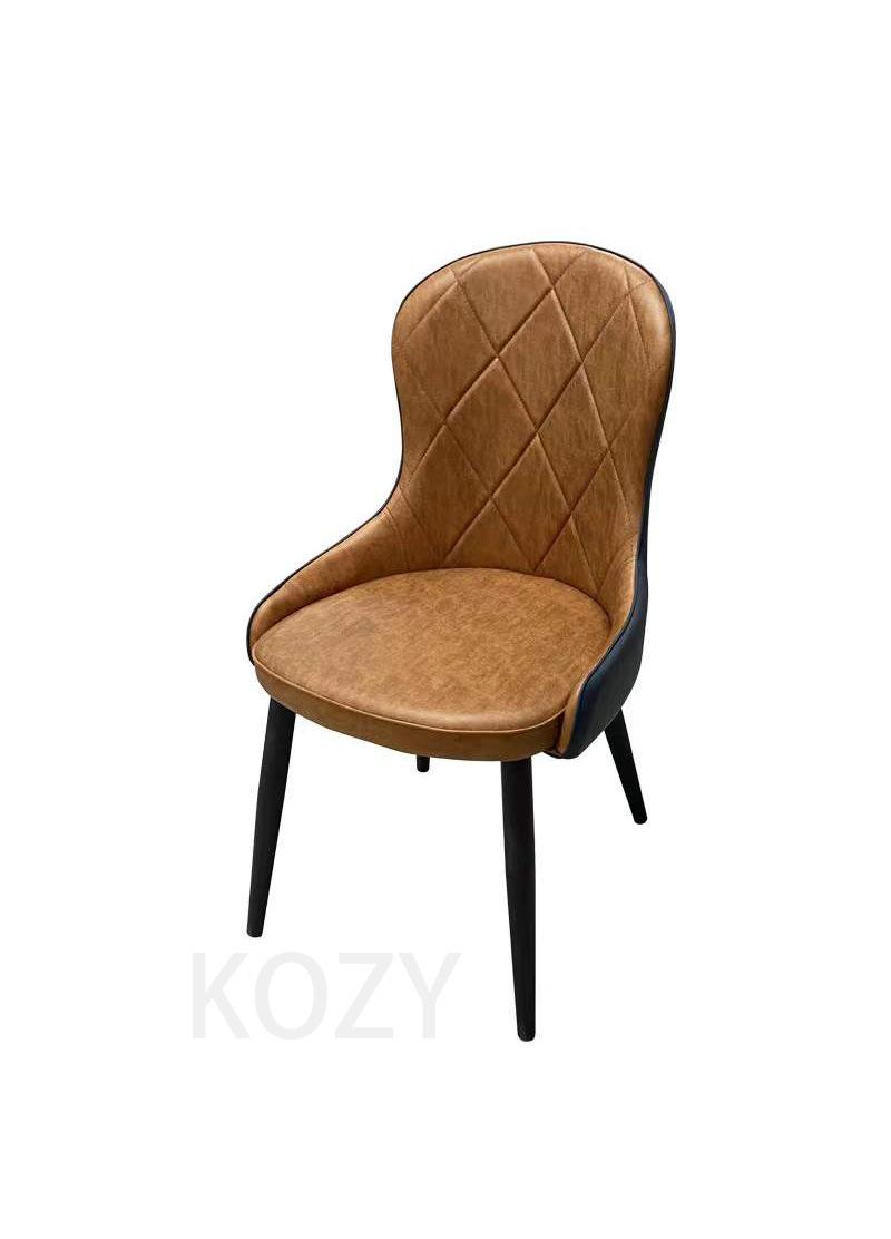 Wholesale Home Furniture Optional Multi-Color PU Leather Dining Chair