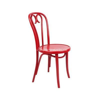 Modern Wood Home Restaurant Rattan Dining Chair (ZG16-069)