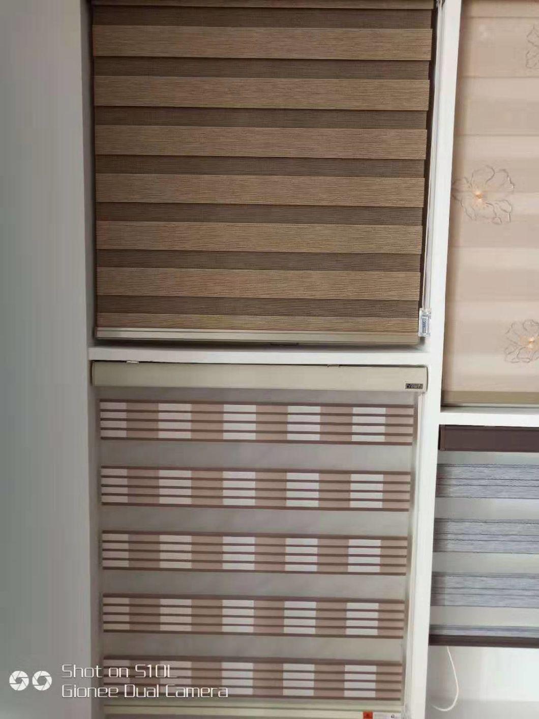 Window Roller Double Layer Blackout Zebra Blinds