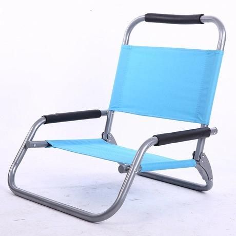 High Quality Folding Chair for Swimming Pool, Light Weight Beach Chair with White Painted, Foldable Chair for Camping