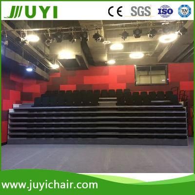 Retractable Bleachers Bleacher Chairs Seating Telescopic Bleachers Jy-768f