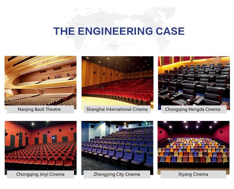 Auditorium Furniture Manufacturer Wholesale Modern Cinema Theater Chair