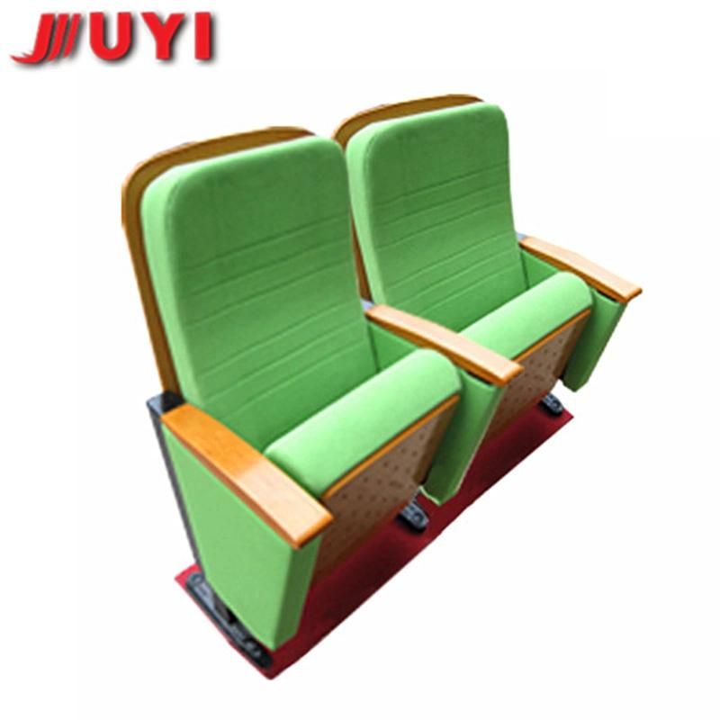 Jy-602 Folding Cover Fabric Church for Sale Pulpit Stackable Theater Sale Used Hot Selling Conference Padded Church Chair