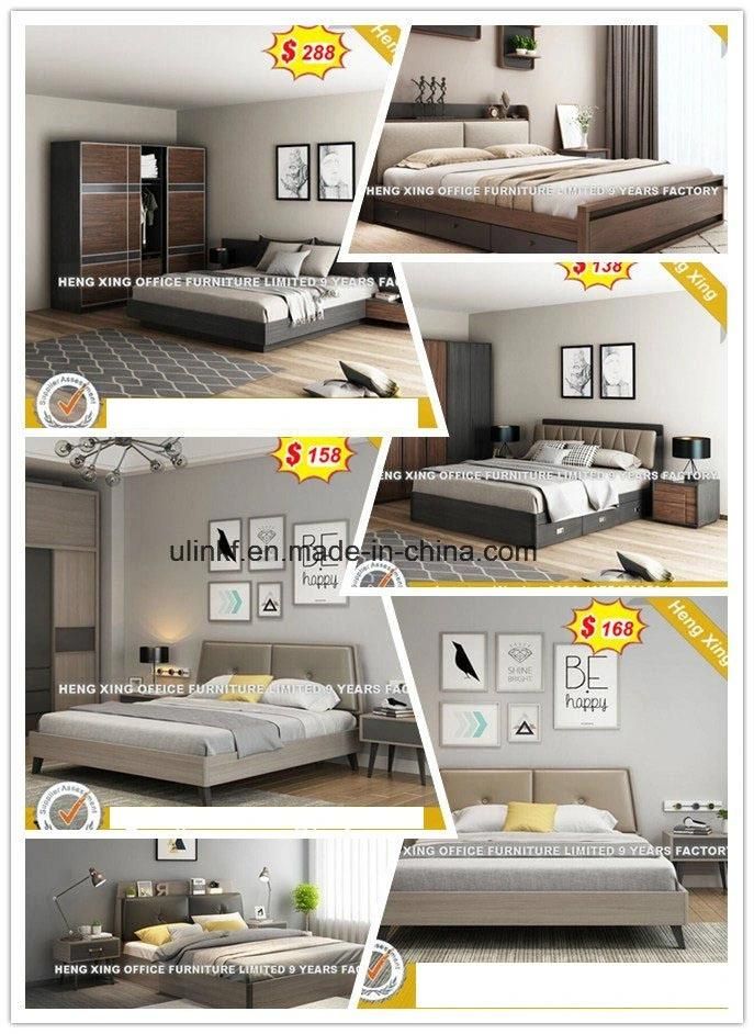 Multifunctional Best Quality Wood Home Living Room Queen Size Bedroom Bed