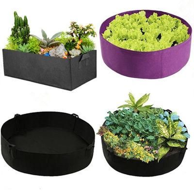 Large Fabric Raised Planting Bed Garden Grow Bags Non Woven Fabric Potato Tomato Outdoor Vegetables Plant Planter Pots