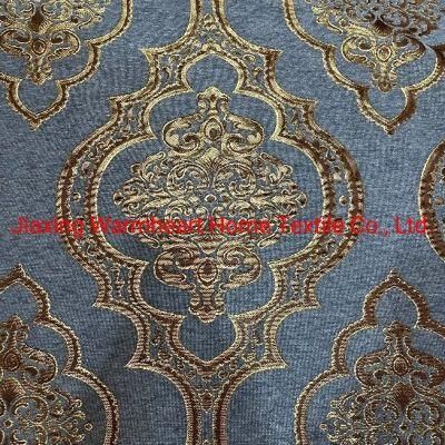 Polyester Chenille Jacquard Upholstery Fabric Sofa Fabrics Furniture Fabric Waistcoat Fabric (JAC006)