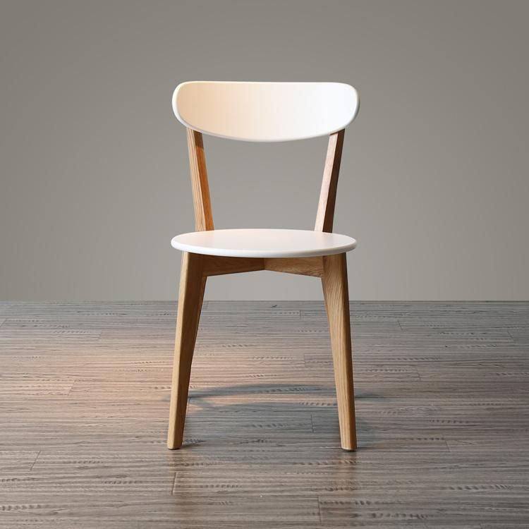 Tulip Stool Table and Chair of Leisure Restaurant Nordic Modern Dining Chairs Wooden Chair