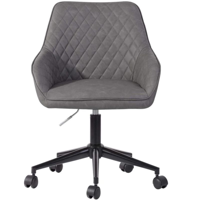 Home Office Desk Computer Adjustable Grey Chair