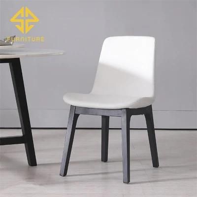 Modern Restaurant Furniture Luxury Wood Frame Velvet Dining Chair