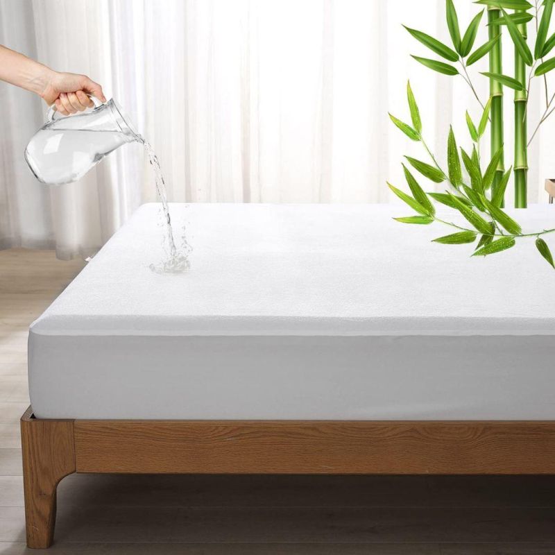 Jacquard 3D Air Fabric Waterproof Bamboo Mattress Protector Cover