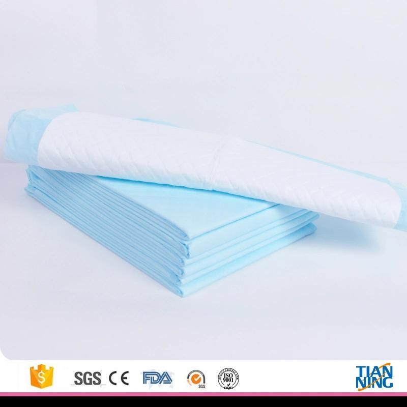 OEM ODM Customized Good Underpad Free Sample Medical Thick Cotton Contoured Wholesale Incontinence Disposable Bed Underpads Waterproof Bed Pads for Elderly