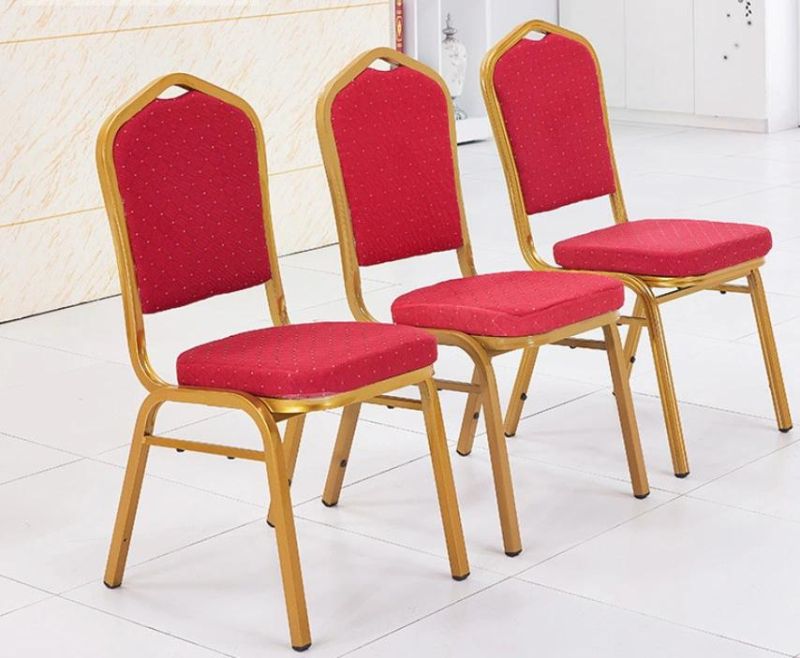 Popular Cheap Price Metal Rental Stackable Restaurant Hall Banquet Chairs