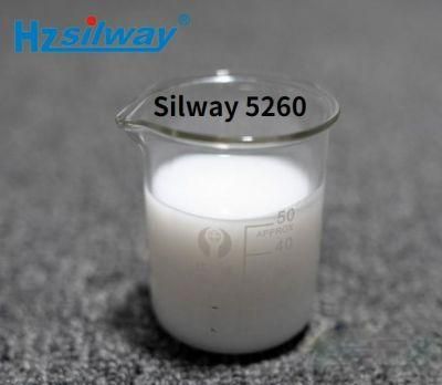 Aqueous Emulsion of Polydimethylsiloxane Silway 5260 Excellent Stability