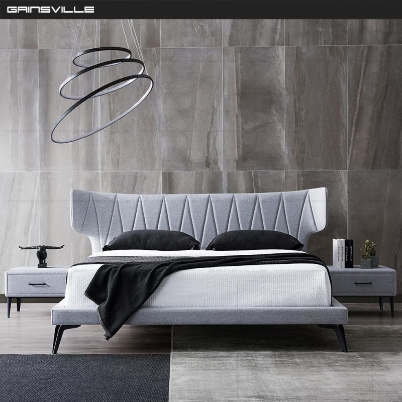 Popular New Design Bed Sofa Bed Upholstered Bed Fabric Bed New Design Bed Home Bedroom Furniture Latest Design