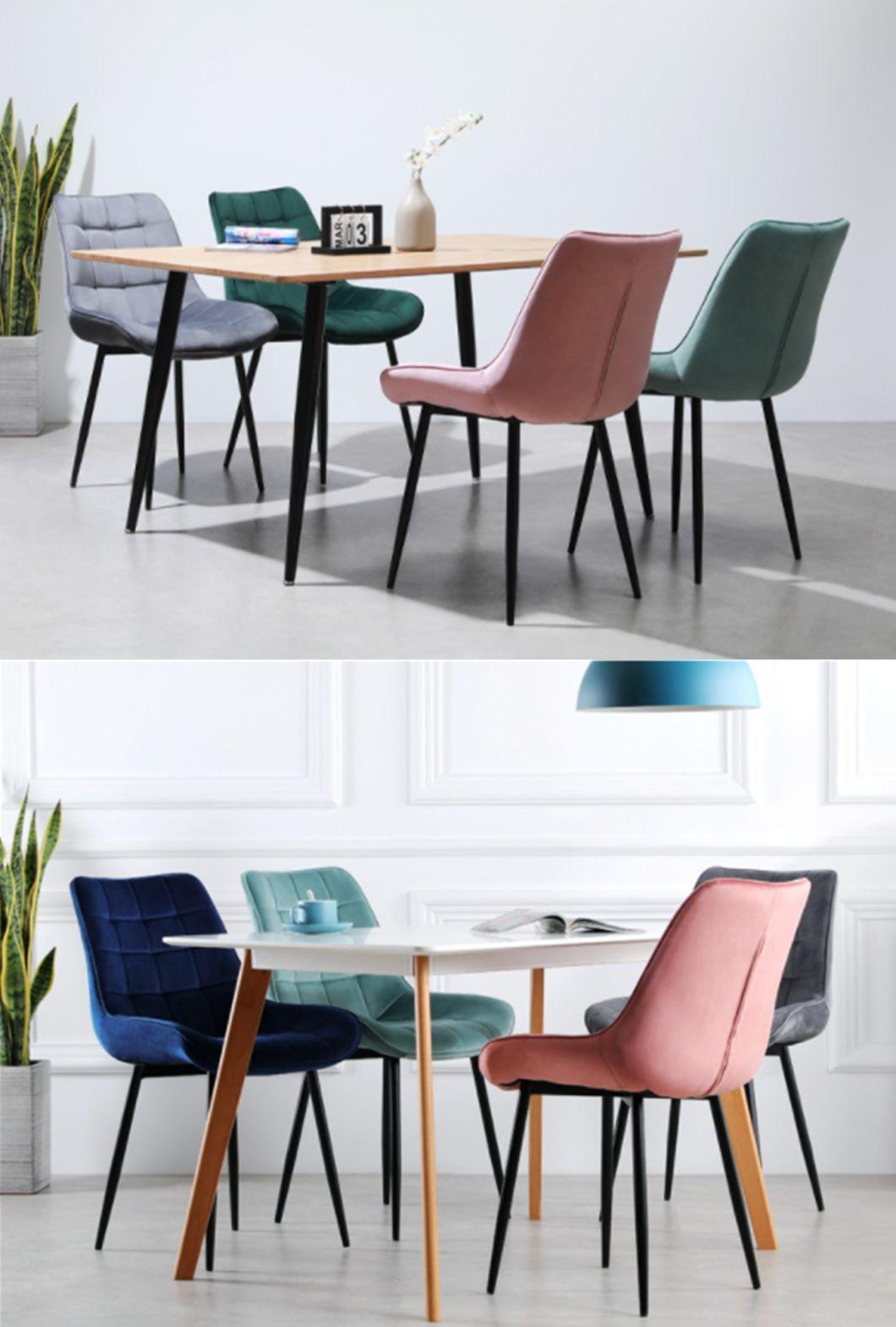 Fashion Wholesale Modern Luxury Furniture Soft Dining Chair