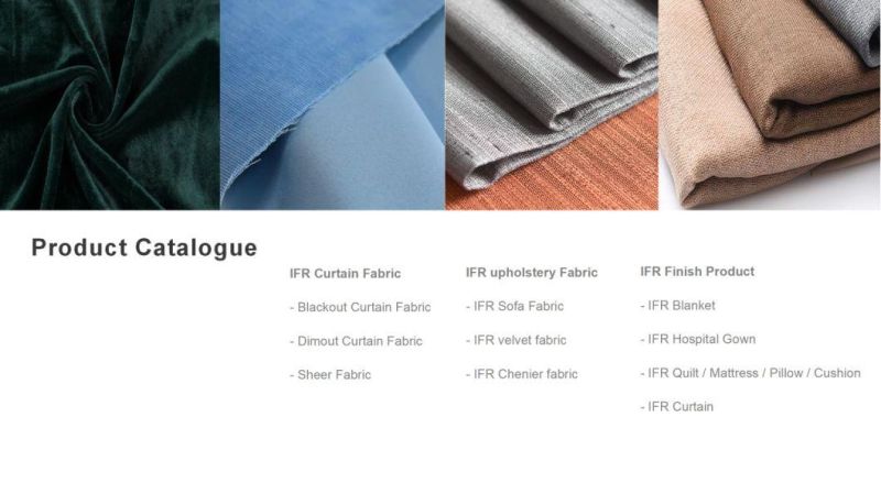 High Quality Flame Retardant 100% Polyester Oxford Fabric for Outdoor Furniture