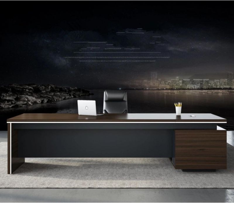 Modern Chinese Wholesale Custom Made Wooden Luxury Boss Executive Table