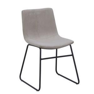 Sample Free Home Furniture Modern Design Comfortable Upholstered Velvet Chair Modern Fabric Dining Chairs