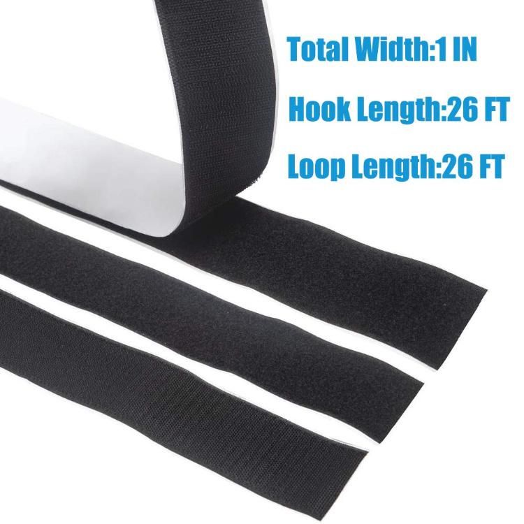 40mm Self Adhesive Nylon Hook and Loop Tape Fabric