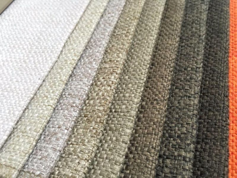 100%Polyester Plain Woven Fabric for Sofa Popular in Europe and America Markets