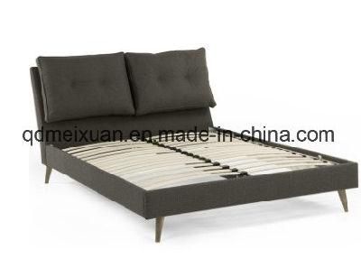 Nordic Double Contracted to Unpick and Wash Cloth Sheets Soft Cloth Bed Tatami Bed (M-X2901)