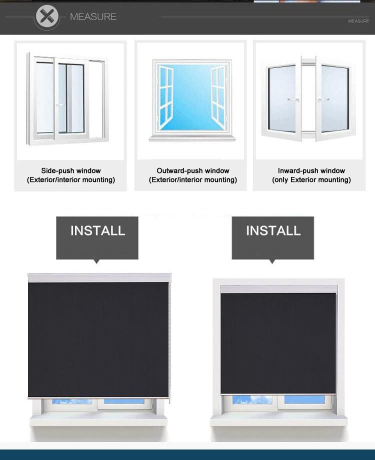 OEM Quality Sunscreen Hoteloffice Roller Blind with Wireless Control