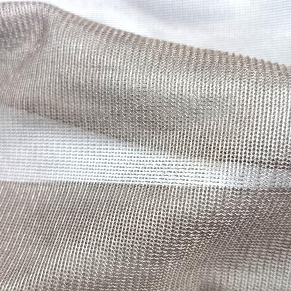 High Quality 100% Silver Metallic Coated Nylon Mesh Shielding Fabric for Bed Net