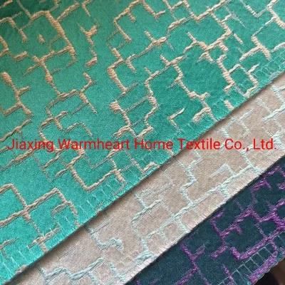 Upholstery Polyester Fabric Jacquard Fabric for Decoration Curtain Sofa Furniture Chair (JAC03)