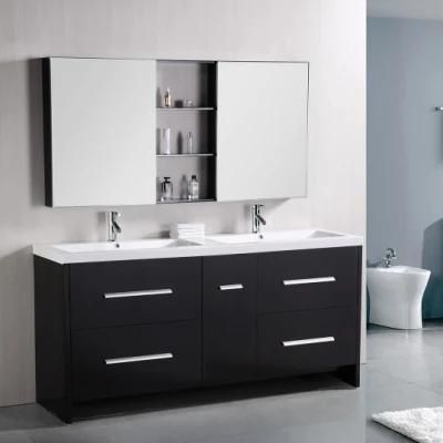 Wholesale China Factory Cheap Price Custom Made Luxury PVC Hotel Modern Bathroom Vanity Cabinet