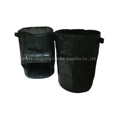 Garden Compost Bag Collapsible Yard Waste Bags Compost Bins