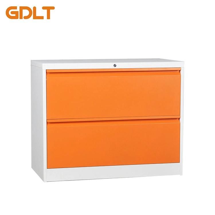 Good Quality 2 Drawer Locking Wide Filing Cabinet File Storage Office File Cabinet