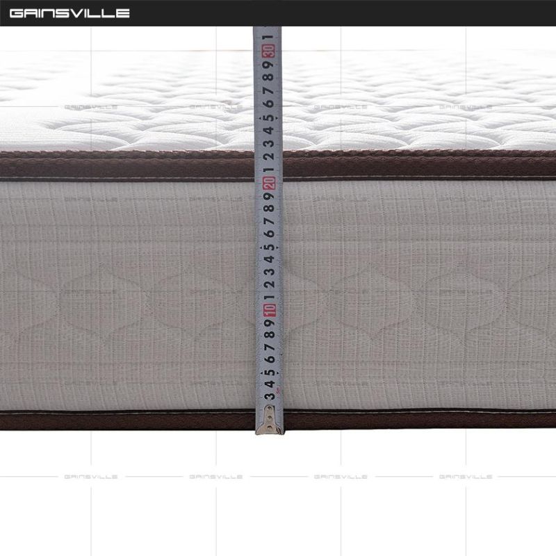 Customized Hotel Furniture Bed Mattress Pocket Spring Memory Foam Mattress Gsv601