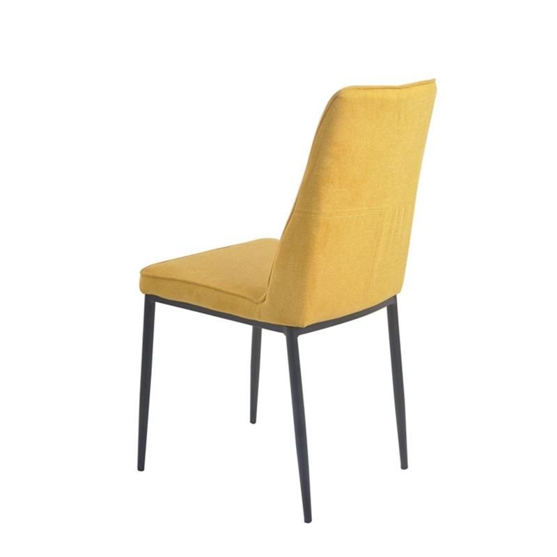 Wholesale Luxury Nordic Cheap Indoor Home Furniture Room Restaurant Dining Fabric Modern Dining Chair