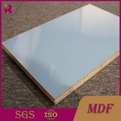 White Melamine MDF Faced Glossy White Melamine MDF